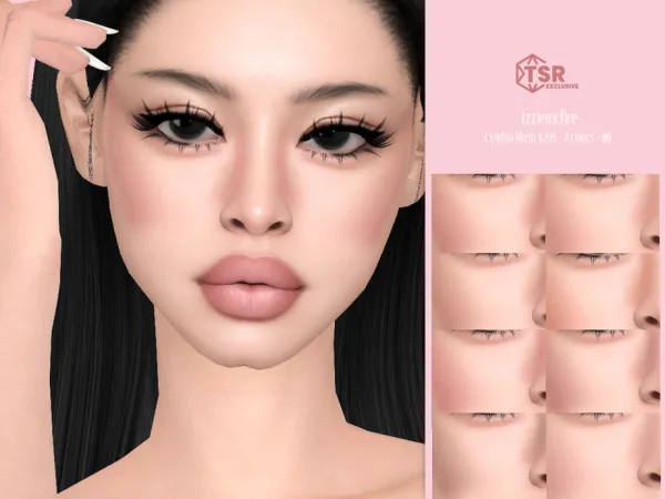 Mix IMF Cynthia Blush N193 by IzzieMcFire - The Sims 4 Custom Content