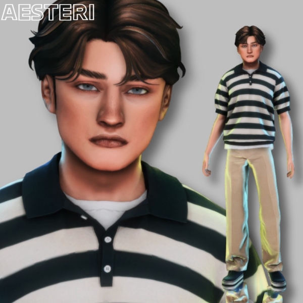 Mix Garret Rivers by aesteri - The Sims 4 Custom Content
