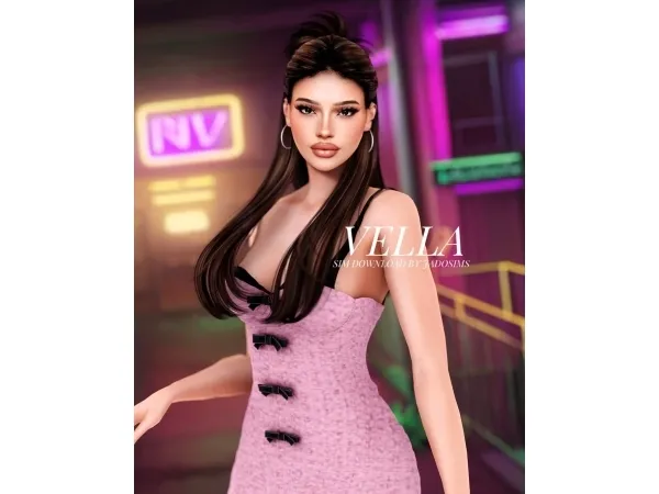 Alpha Vella u2661 (Sim Download) - The Sims 4 custom content