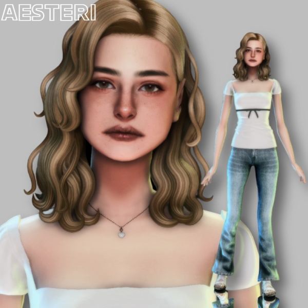Mix Reina Clay by aesteri - The Sims 4 Custom Content