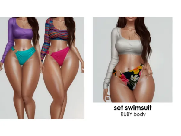 Bikini by simsfinds - The Sims 2 Custom Content
