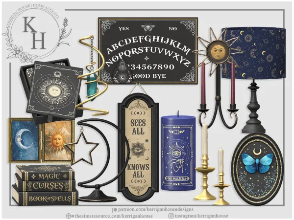 Alpha [khd] whimsygoth by kerriganhouse - The Sims 4 Custom Content