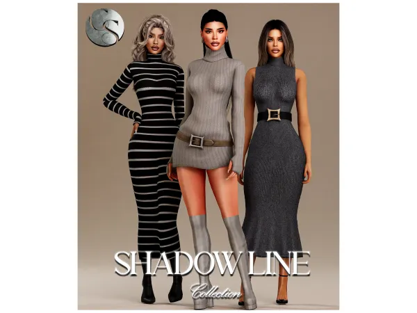 Alpha CAMUFLAJE Shadow Line Collection - The Sims 4 Custom Content