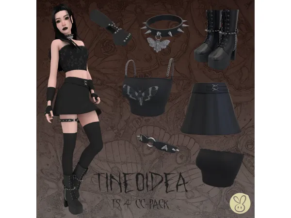 Punk rock leather jacket with studs by Garfiel