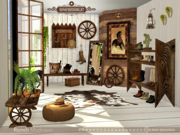 Alpha Mudroom - The Sims 4 Custom Content