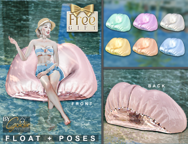 Alpha Deco float poses by goldie_s4 - The Sims 4 Custom Content