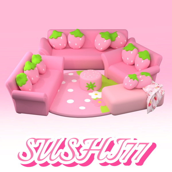 Maxis Match Girl's furniture by simsfinds - The Sims 4 Custom Content
