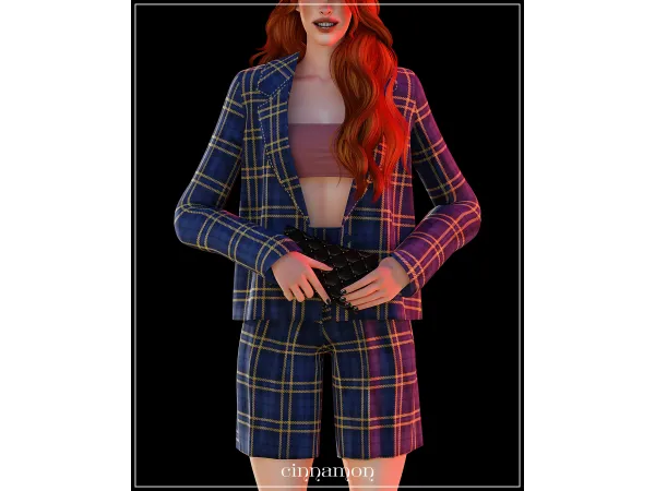 Maxis Match Helga suit by cinnamonsims - The Sims 4 Custom Content