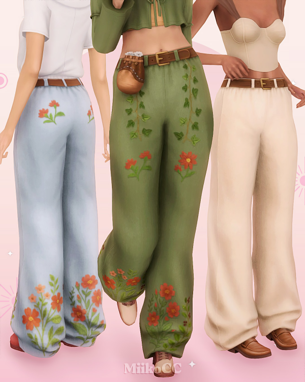 Maxis Match Forager pants set by simsfinds - The Sims 4 Custom Content