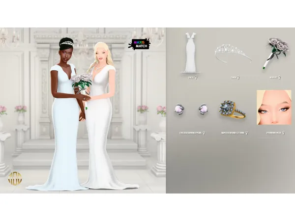 Maxis Match Le Jardin Part 1 by Modco Studios - The Sims 4 Custom Content