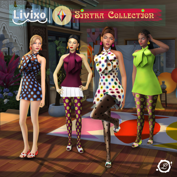 Maxis Match SINTRA COLLECTION by simsfinds - The Sims 4 Custom Content