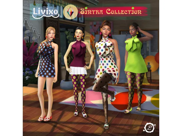 Maxis Match SINTRA COLLECTION by Livixo - The Sims 4 Custom Content