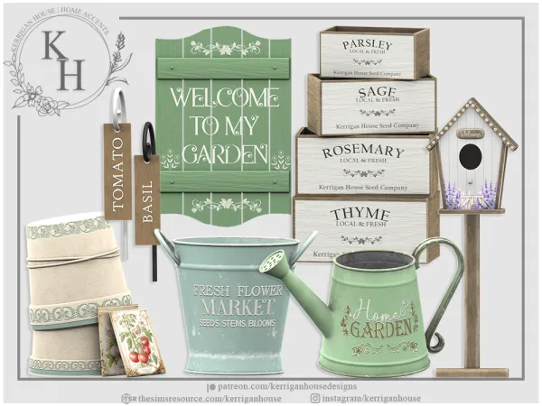 Alpha [khd] greenhouse set - The Sims 4 Custom Content