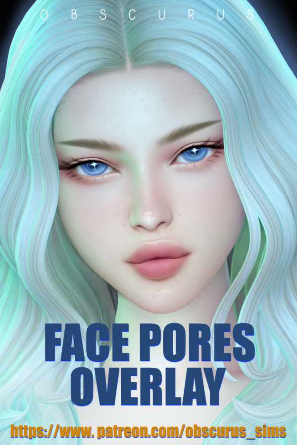 Alpha Face pores and 2D lashes for your sims sims by simsfinds - The Sims 4 Custom Content