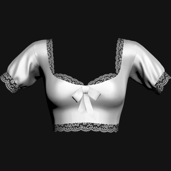 Alpha Top 47 by simsfinds - The Sims 4 Custom Content