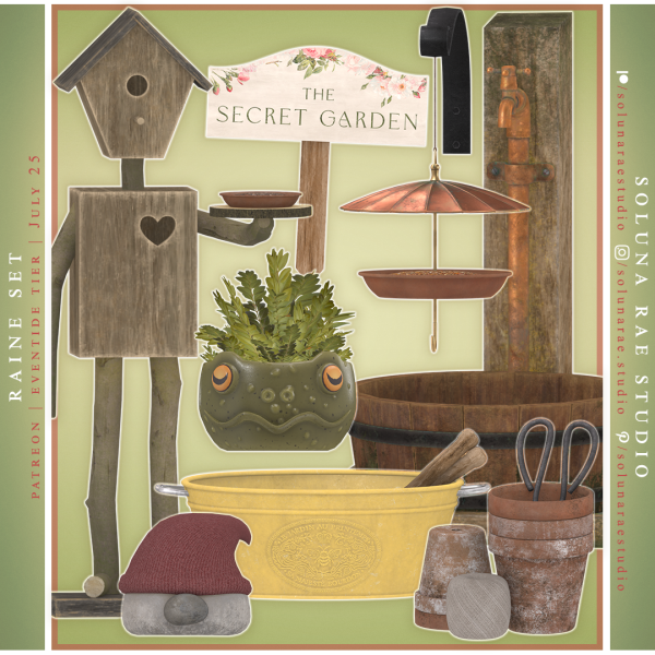 Alpha SolunaRae Raine Set by solunarae - The Sims 4 Custom Content