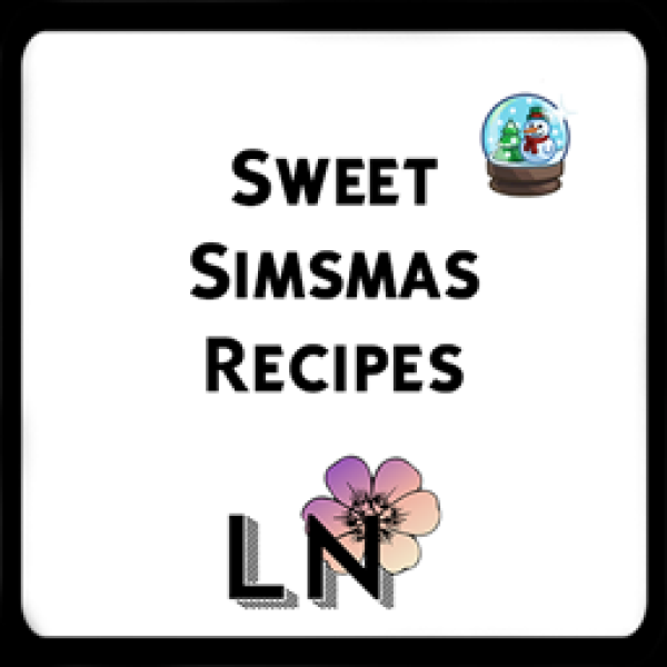 Mix Sweet Simsmas Recipes 3 by simsfinds - The Sims 4 Custom Content