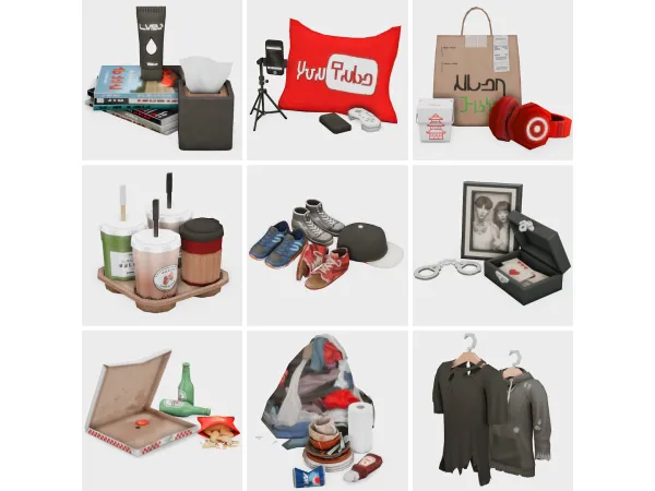 Maxis Match u201chisu201d place for the weekend by boujeesimss - The Sims 4 Custom Content