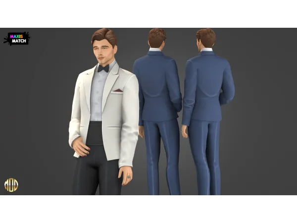 Maxis Match Le Jardin 2 Part 2 Jacket by modcollective - The Sims 4 Custom Content