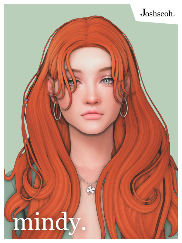 Maxis Match Mindy Hair by simsfinds - The Sims 4 Custom Content