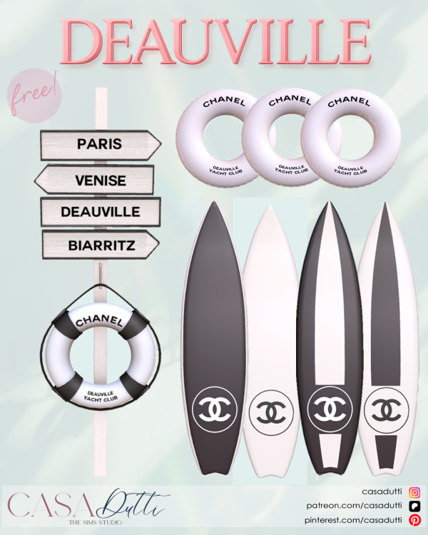 Alpha Deauville by casadutti - The Sims 4 Custom Content