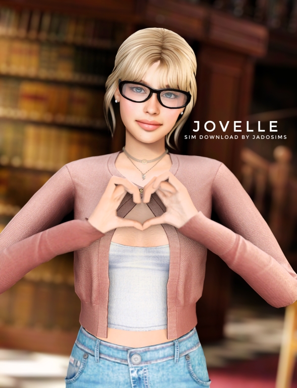 Alpha Jovelle ♡ (Sim Download) by shopwithflynnn - The Sims 4 custom content