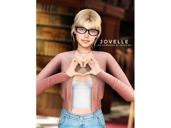 Alpha Jovelle u2661 (Sim Download) - The Sims 4 custom content