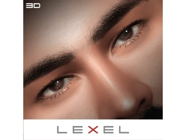 Razer (3D eyelashes) By LEXEL_sims