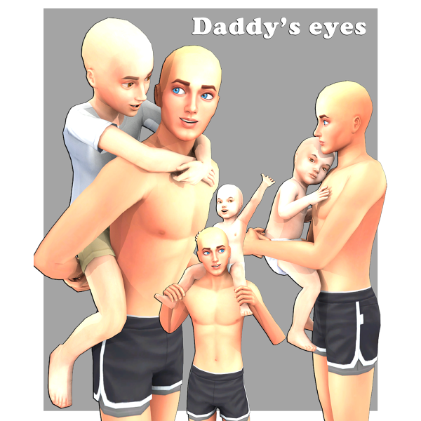 Alpha Daddy's eyes by simmer_creator - The Sims 4 Custom Content