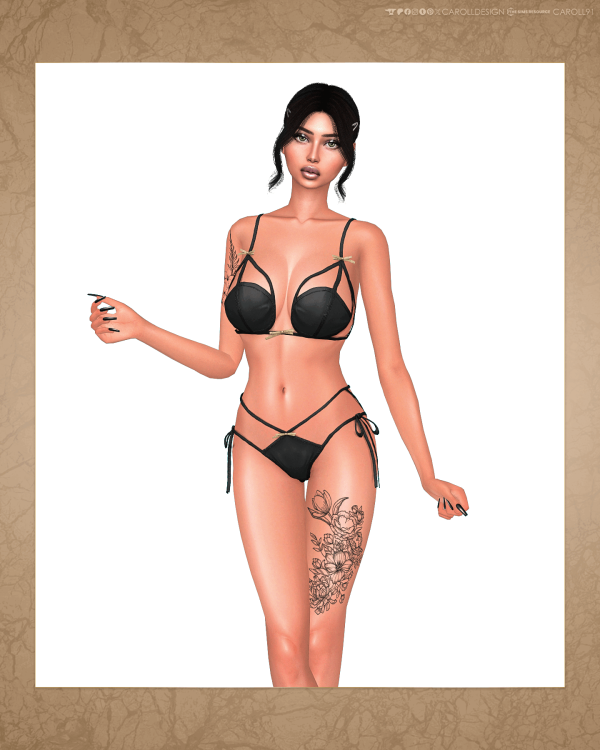 Alpha Body Preset 17 HQ by simsfinds - The Sims 4 Custom Content