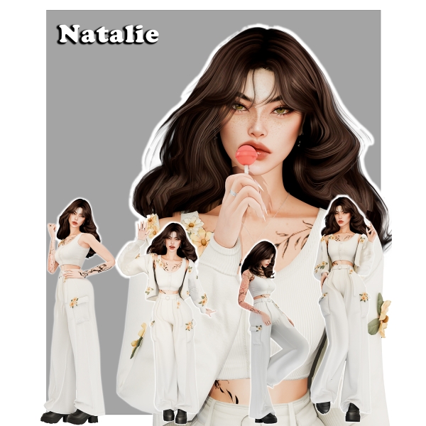 Alpha Natalie by simmer_creator - The Sims 4 Custom Content