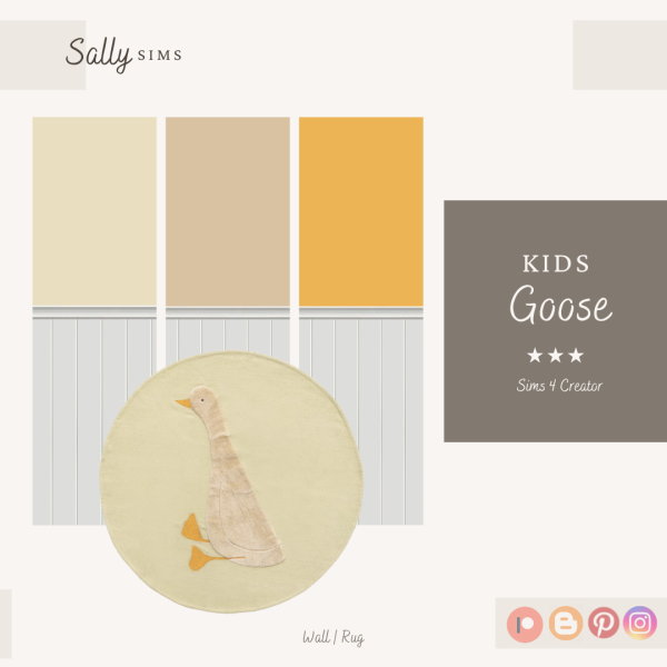 Alpha Goose by sally4sims - The Sims 4 Custom Content