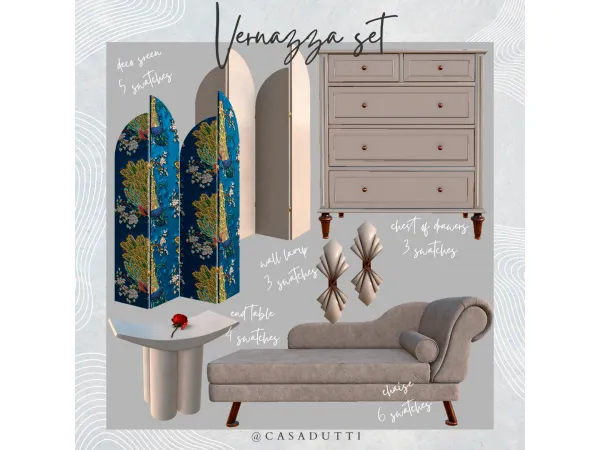 Alpha Vernazza Set - The Sims 4 Custom Content