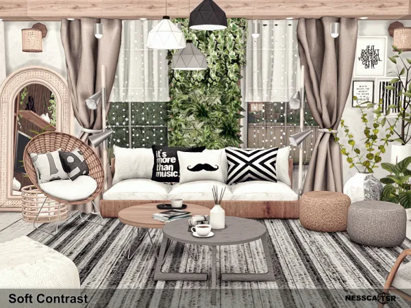 Mix Soft Contrast by nesscasims - The Sims 4 Custom Content