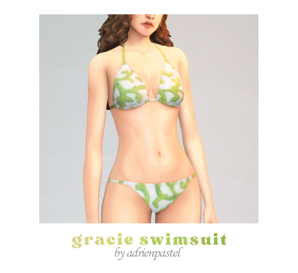 Maxis Match Gracie Swimsuit by simsfinds - The Sims 4 Custom Content