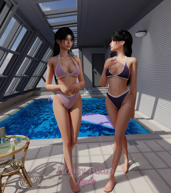 Alpha curseforge honey bikini by layla - The Sims 4 Custom Content