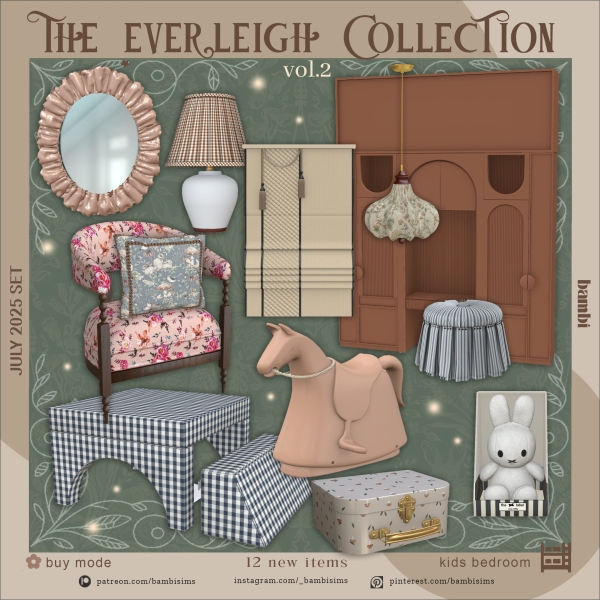 Alpha the everleigh collection vol 2 by bambisims - The Sims 4 Custom Content