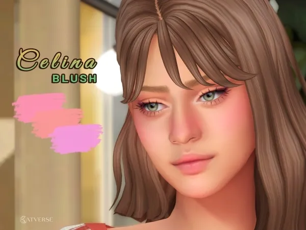 Mix Celina Blush by katverse - The Sims 4 Custom Content