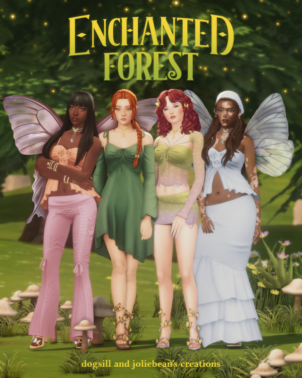 Maxis Match Enchanted Forest Collection by simsfinds - The Sims 4 Custom Content
