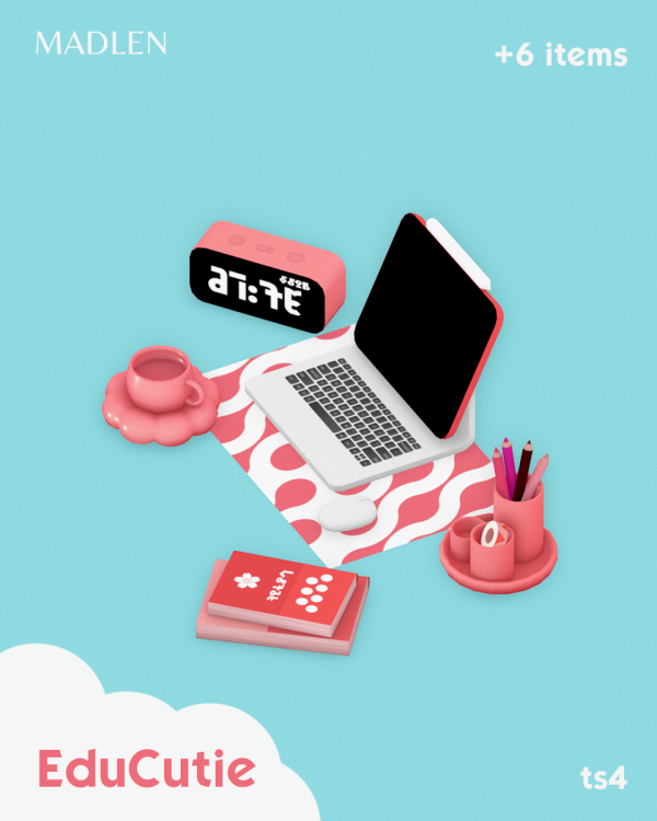 Maxis Match EduCutie Set by simsfinds - The Sims 4 Custom Content