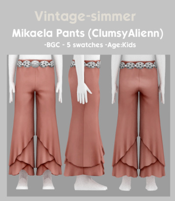 Maxis Match Maxis Match Pants Sweatshirt for Kids simmer by simsfinds - The Sims 4 Custom Content