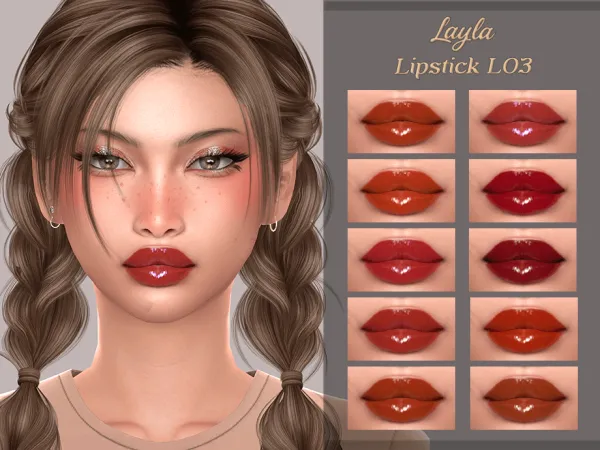 Alpha curseforge lipstick l03 - The Sims 4 Custom Content