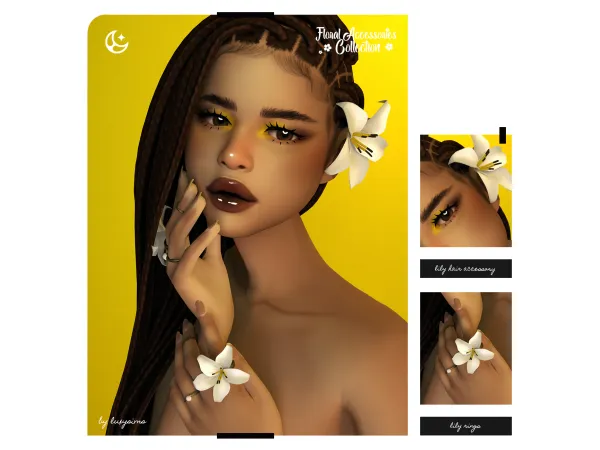 Lily - Floral Accessories Collection