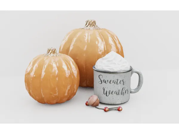 Decor by lindasim - The Sims 2 Custom Content