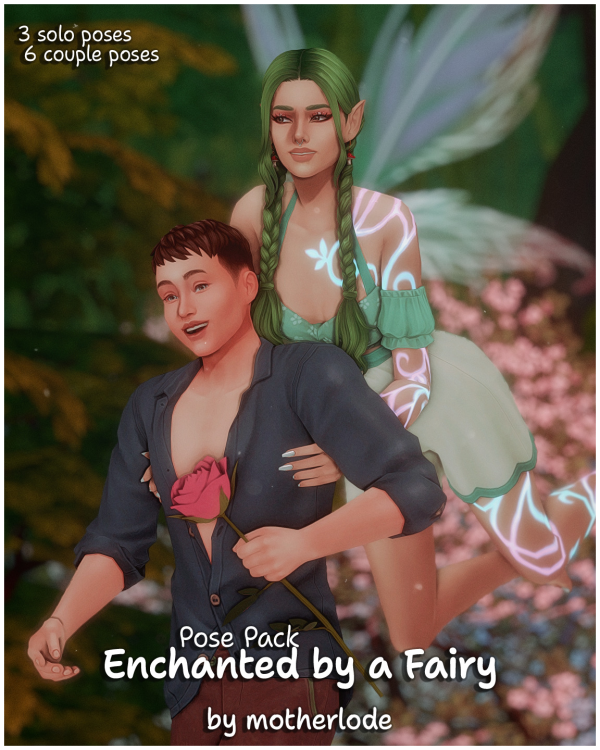 Mix Pose Pack Enchanted by simsfinds - The Sims 4 Custom Content