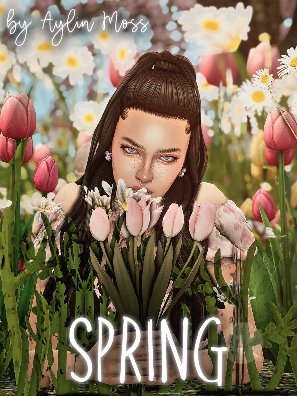 Mix PACK OF POSES SPRING by simsfinds - The Sims 4 Custom Content