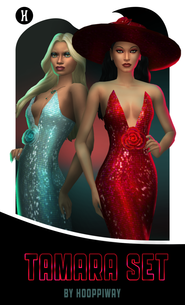 Maxis Match Tamara Set by simsfinds - The Sims 4 Custom Content