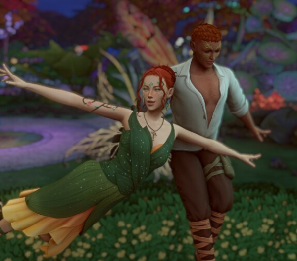 Maxis Match Семья Купало Мейковер by llita - The Sims 4 Custom Content