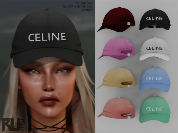 Alpha Celi Cap - The Sims 4 Custom Content
