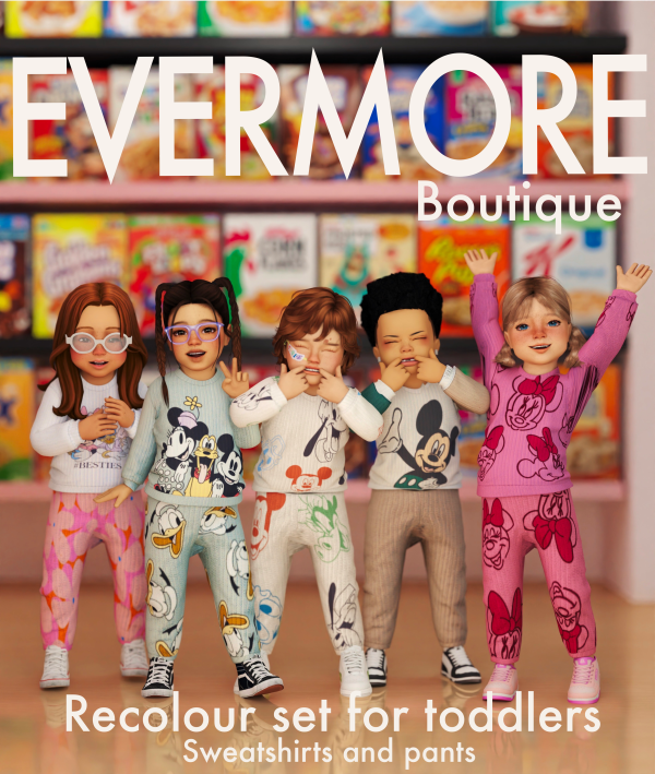 Mix Disney Toddler's version by simsfinds - The Sims 4 Custom Content